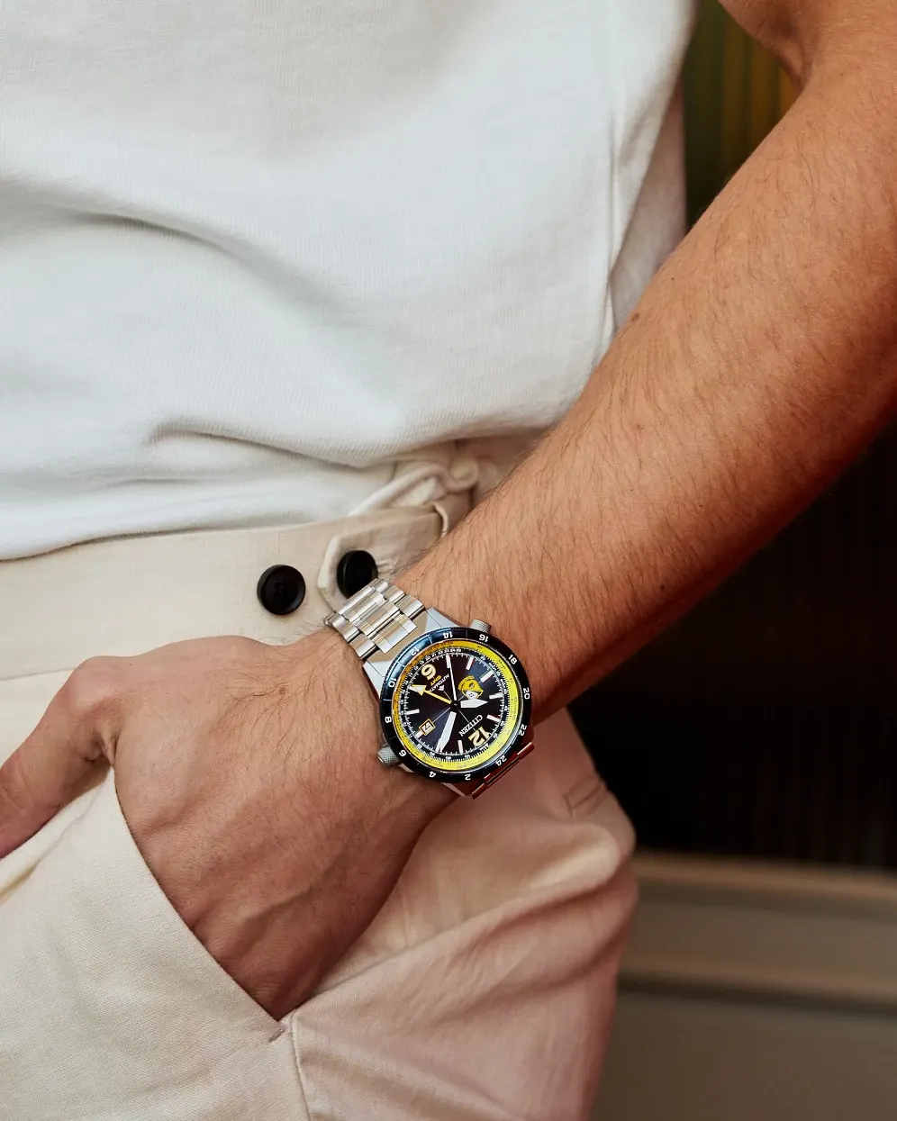 Promaster Air GMT Navy Dial Stainless Steel Bracelet NB6044-54L